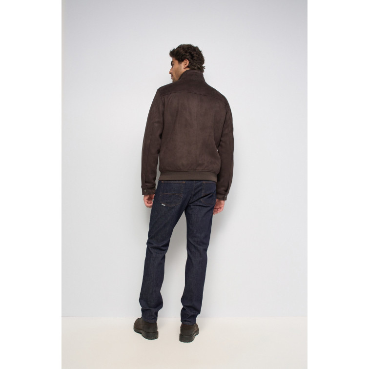 CAZADORA HOMBRE  SALSA JEANS SUEDE BOMBER JACKET