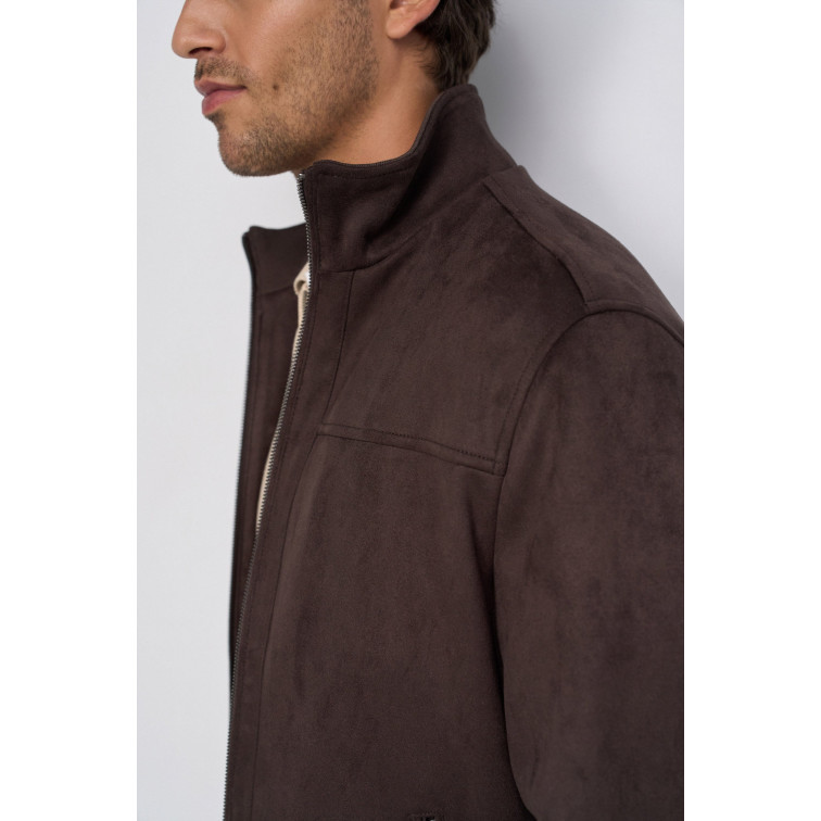 CAZADORA HOMBRE  SALSA JEANS SUEDE BOMBER JACKET