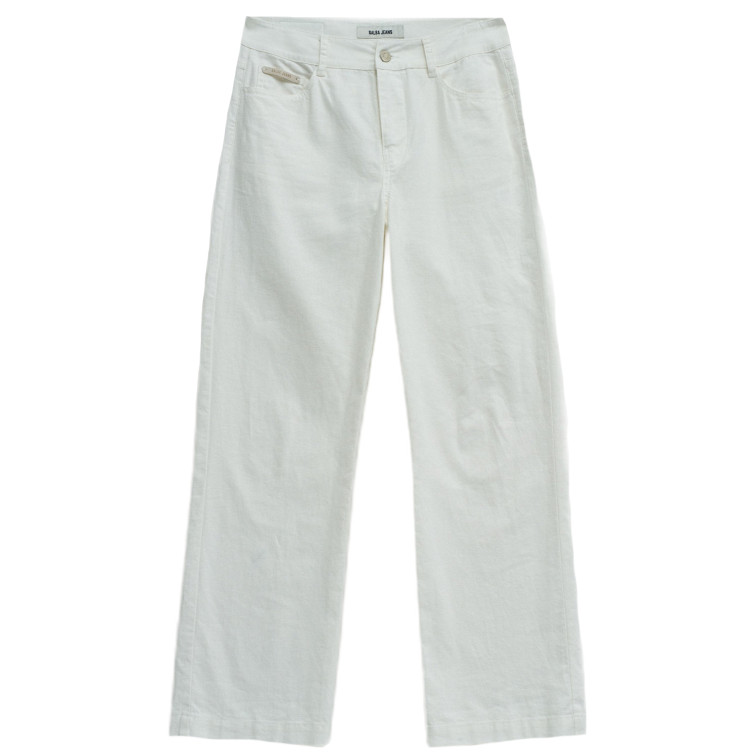 PANTALÓN CON LINO MUJER SALSA JEANS FIT STRAIGHT