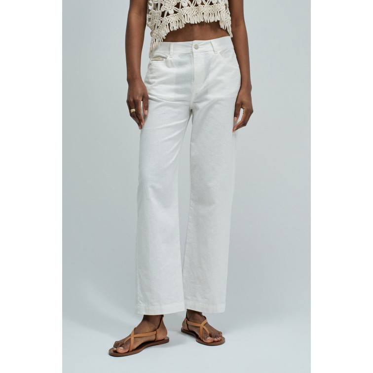 PANTALÓN CON LINO MUJER SALSA JEANS FIT STRAIGHT