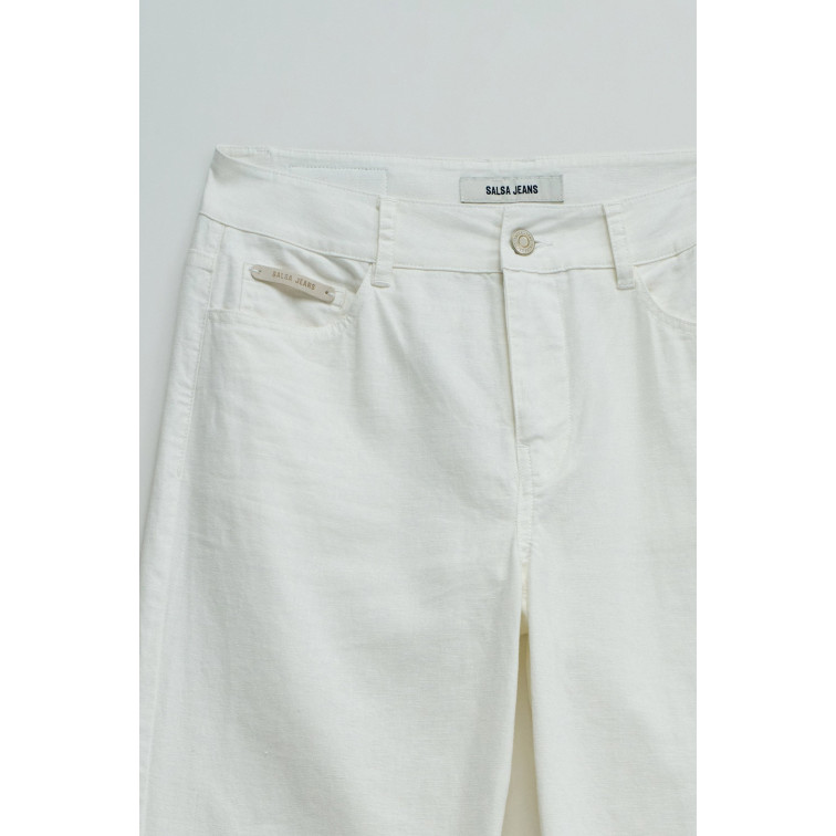 PANTALÓN CON LINO MUJER SALSA JEANS FIT STRAIGHT