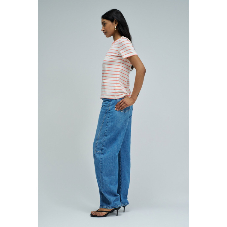 CAMISETA DE RAYAS MUJER SALSA JEANS CON BRANDING