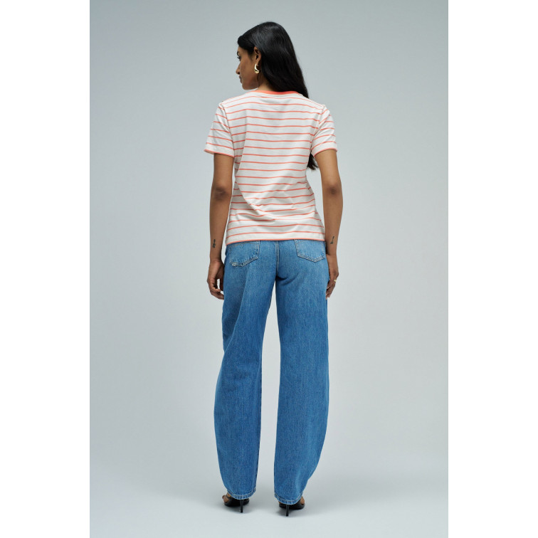 CAMISETA DE RAYAS MUJER SALSA JEANS CON BRANDING