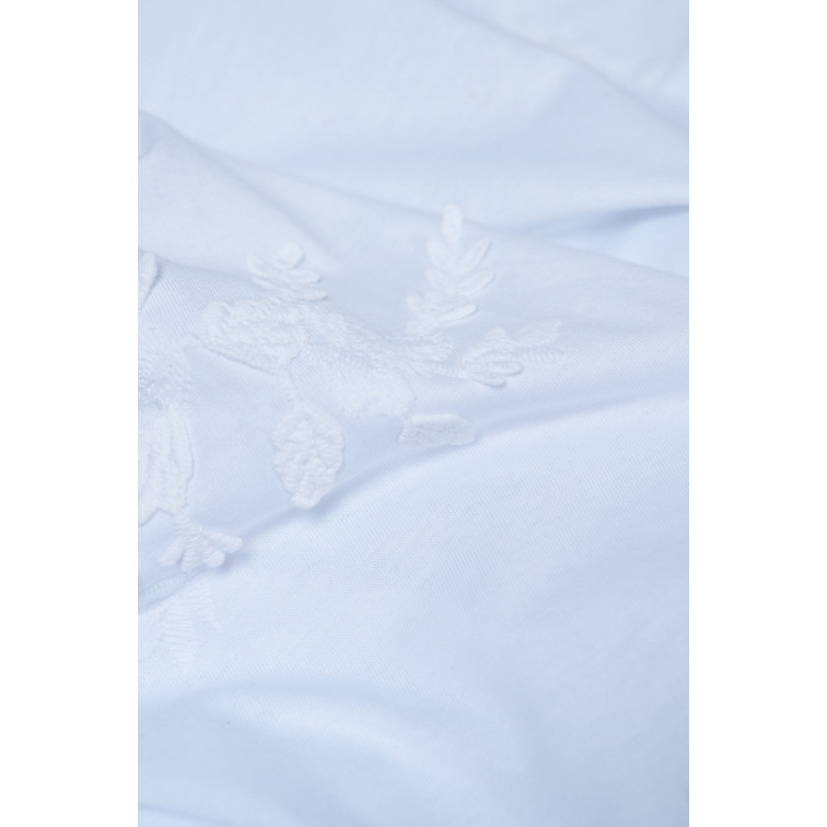 CAMISETA MUJER  SALSA JEANS 3D FLOWER EMBROIDERY T-SHIRT