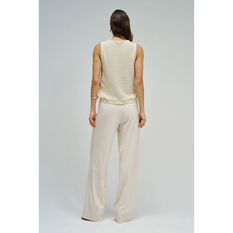 TOP DE PUNTO MUJER SALSA JEANS CON LÚREX