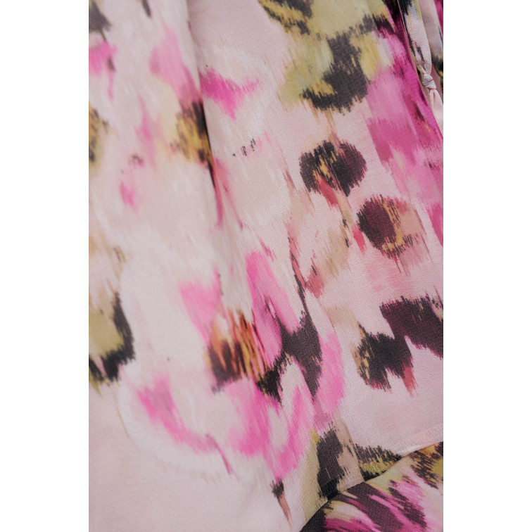 MUJER A-LINE DRESS W/FRONT RUFFLES & 612