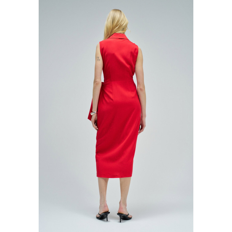 VESTIDO MIDI MUJER SALSA JEANS CON LINO