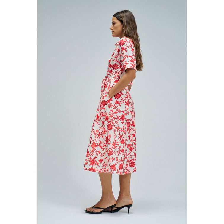 VESTIDO MUJER  SALSA JEANS MIDI SHIRT DRESS W/ BELT