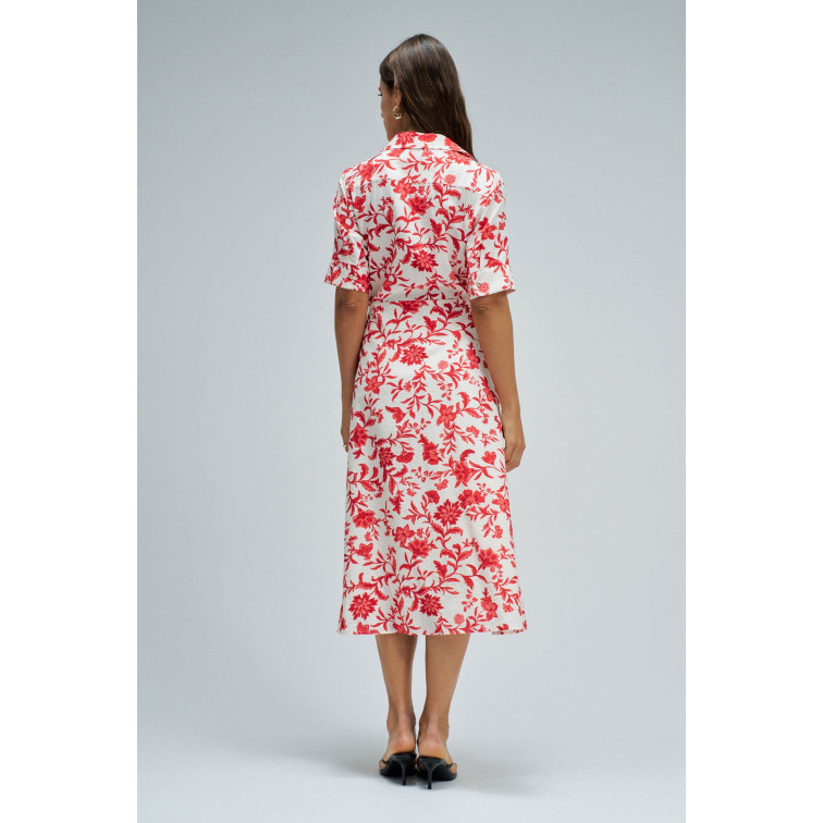 VESTIDO MUJER  SALSA JEANS MIDI SHIRT DRESS W/ BELT