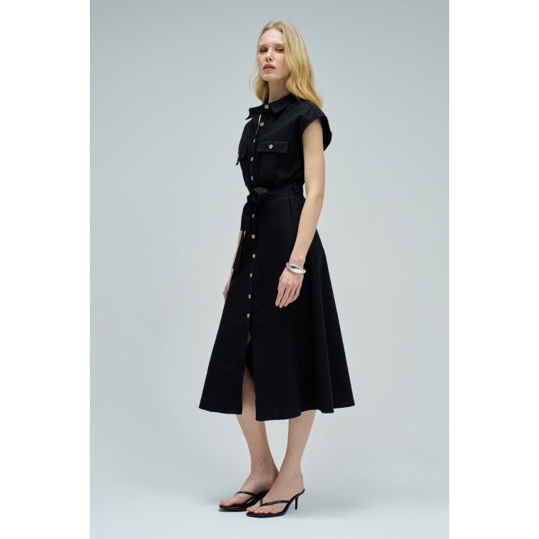 VESTIDO MUJER  SALSA JEANS SLEEVELESS SHIRT DRESS W/ NATU