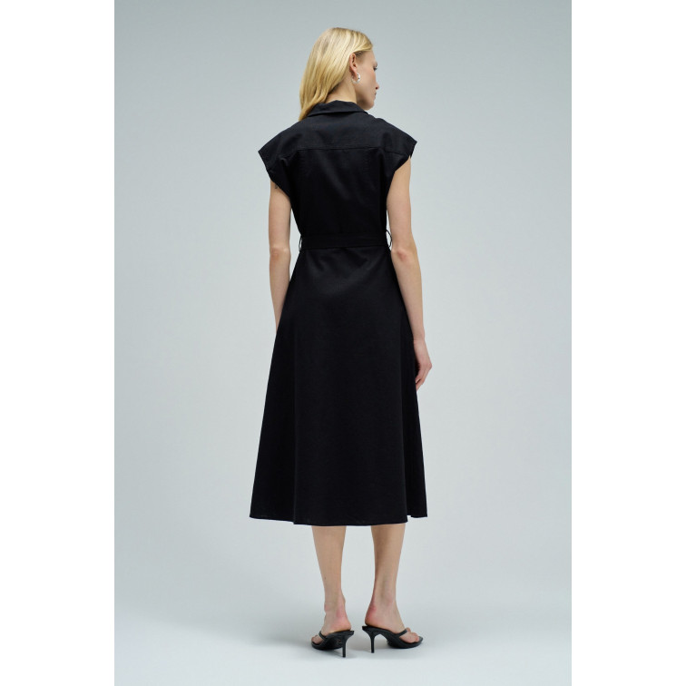 VESTIDO MUJER  SALSA JEANS SLEEVELESS SHIRT DRESS W/ NATU