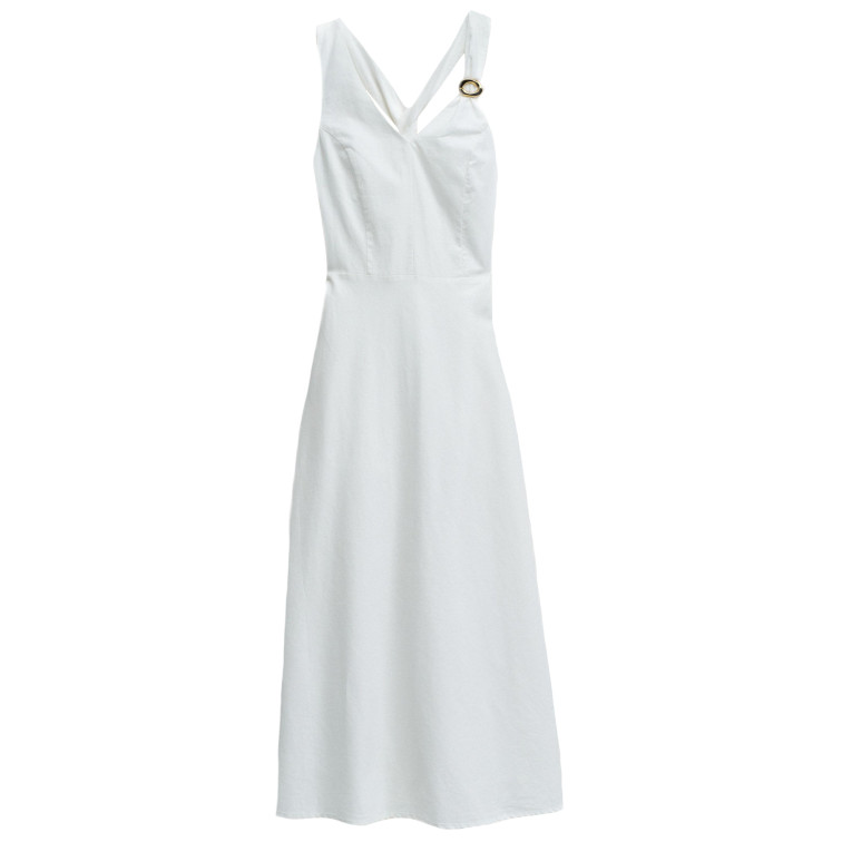 VESTIDO MIDI MUJER SALSA JEANS CON LINO