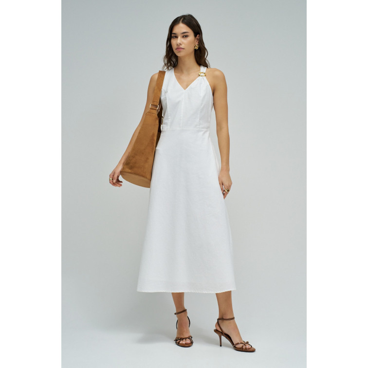 VESTIDO MIDI MUJER SALSA JEANS CON LINO