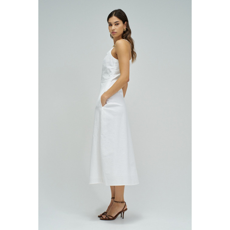 VESTIDO MIDI MUJER SALSA JEANS CON LINO