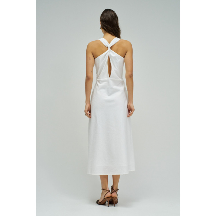 VESTIDO MIDI MUJER SALSA JEANS CON LINO