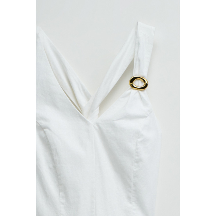 VESTIDO MIDI MUJER SALSA JEANS CON LINO