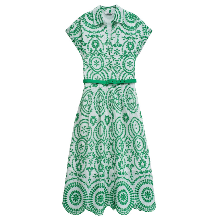 VESTIDO MUJER  SALSA JEANS COLOR-CONTRAST EMBROIDERED DRE