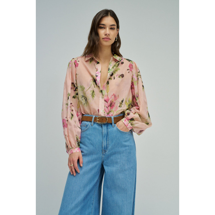 CAMISA MUJER  SALSA JEANS FLOWER PRINT BASIC SHIRT