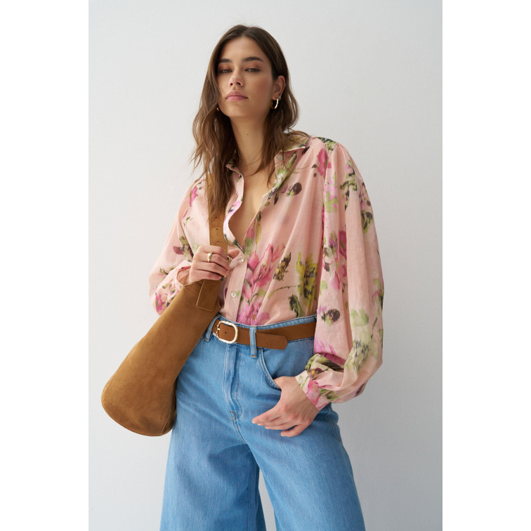 CAMISA MUJER  SALSA JEANS FLOWER PRINT BASIC SHIRT