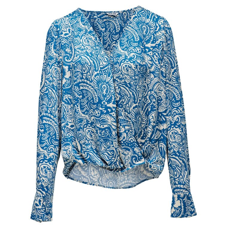 CAMISA MUJER  SALSA JEANS WRAP BLOUSE