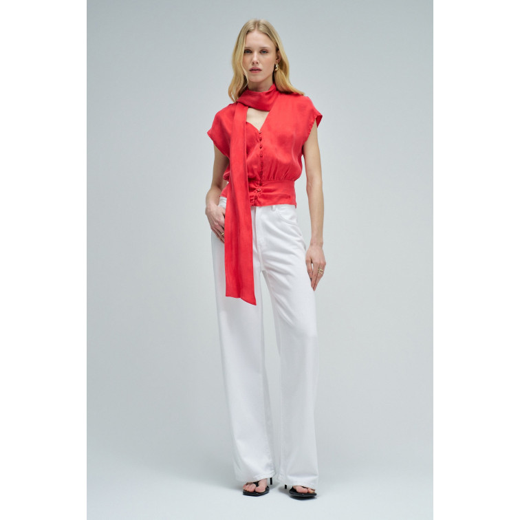 CAMISA MUJER  SALSA JEANS CORSET BLOUSE STYLE