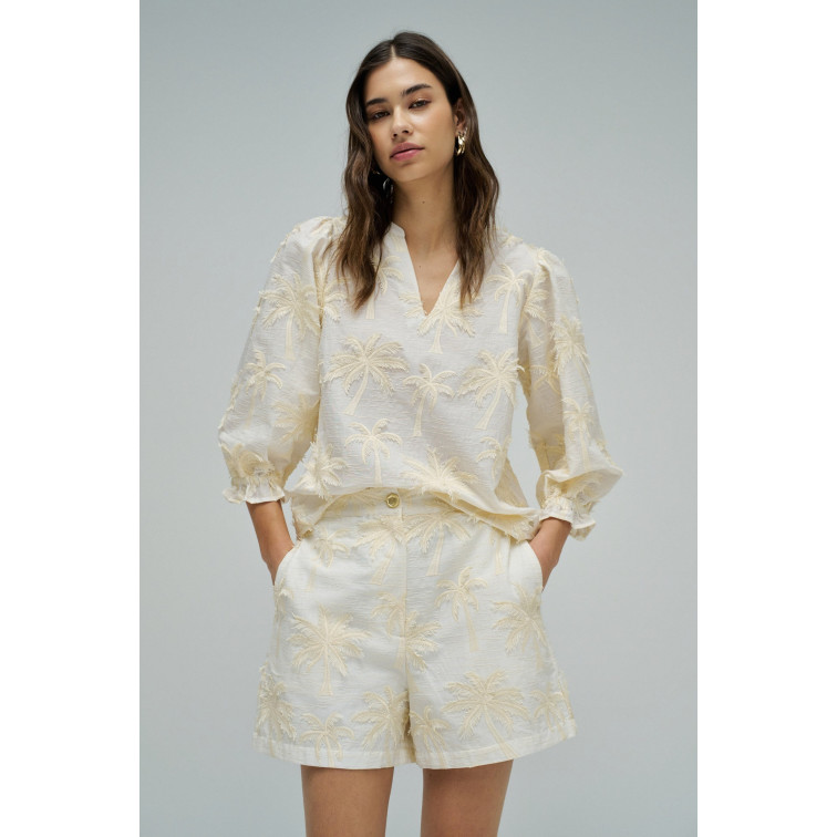 BLUSA MUJER SALSA JEANS CON EFECTO TRIDIMENSIONAL