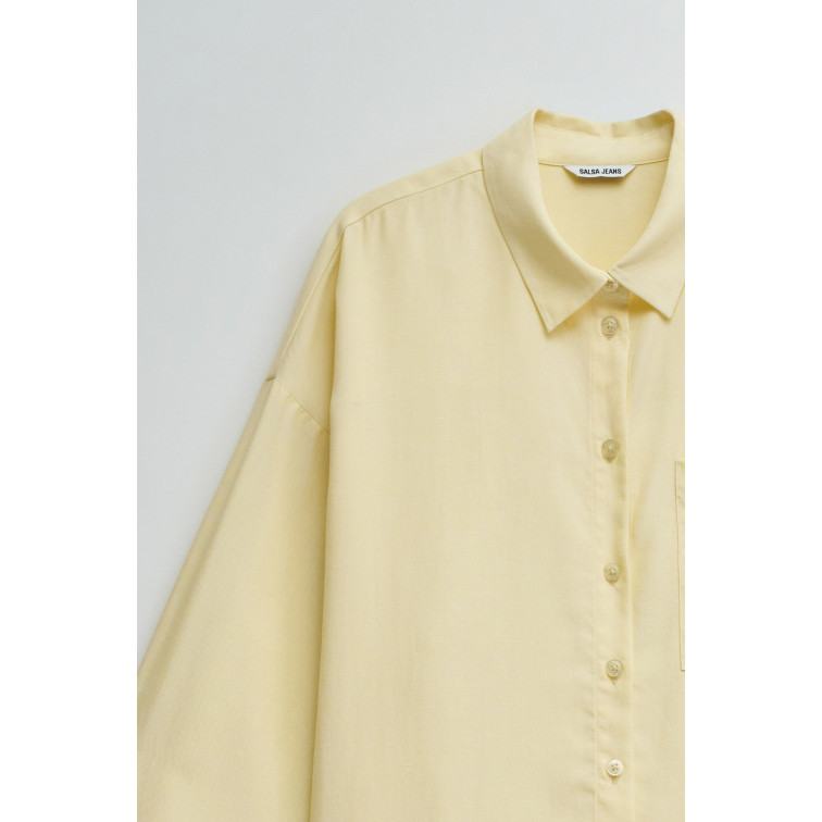 CAMISA EN LIGHTDENIM MUJER SALSA JEANS FIT LOOSE