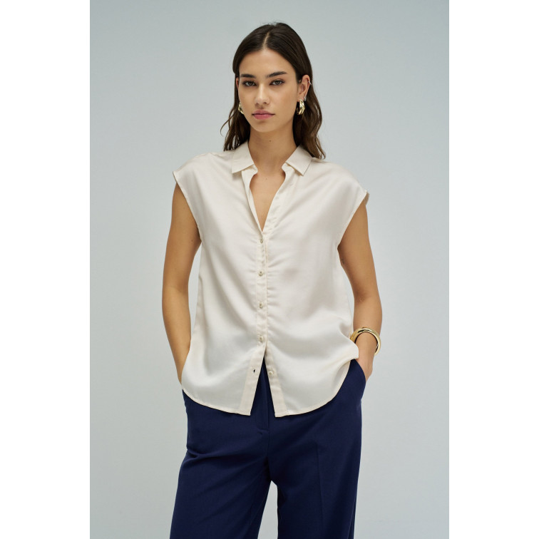 CAMISA MUJER  SALSA JEANS BASIC SLEEVELESS SHIRT