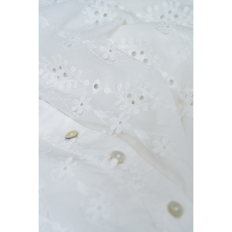 CAMISA MUJER  SALSA JEANS TEXTURED SHIRT WITH LACE DETAI