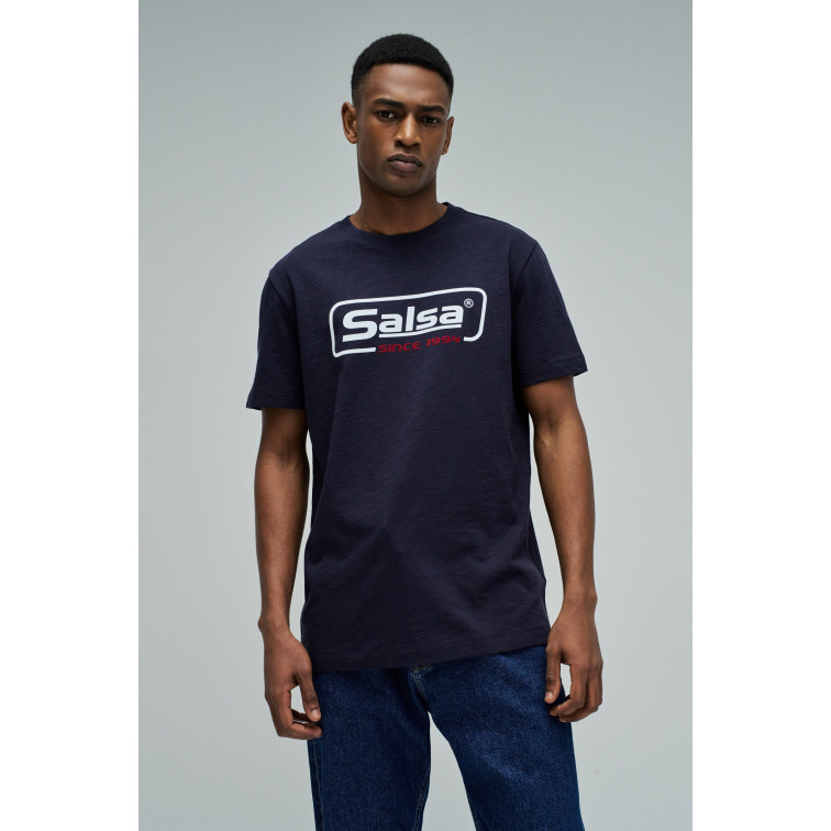 CAMISETA HOMBRE SALSA JEANS CON LOGO FIT SLIM