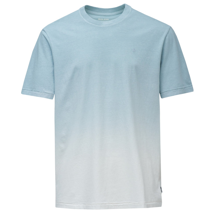 CAMISETA HOMBRE  SALSA JEANS T-SHIRT REGULAR FIT DIP DYE