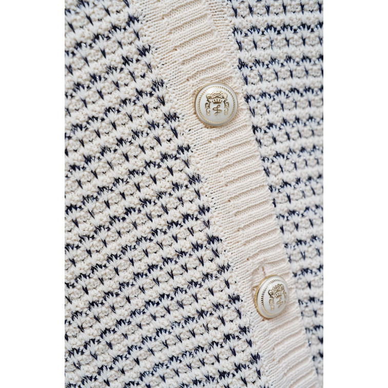  SALSA JEANS CHANEL-STYLE CARDIGAN