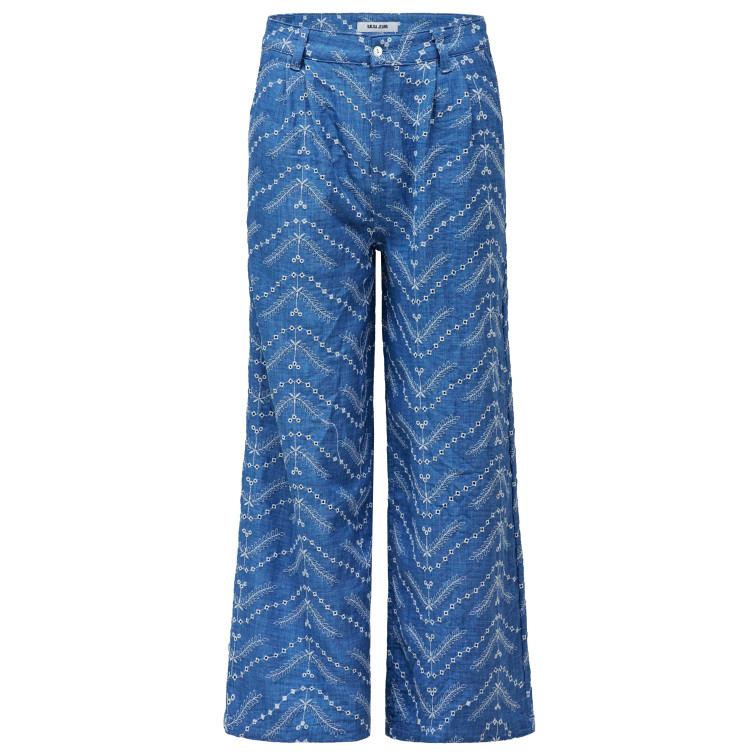 MUJER JEANSHIGH RISE CROPPED WIDE W/ 852