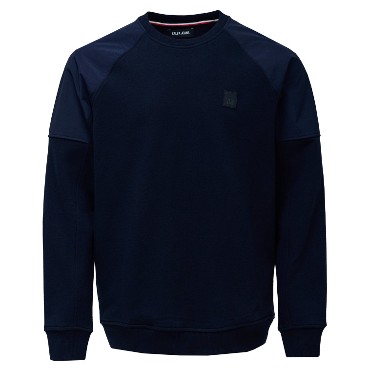 HOMBRE SWEATSHIRT MIX MATERIALS SMALL 832