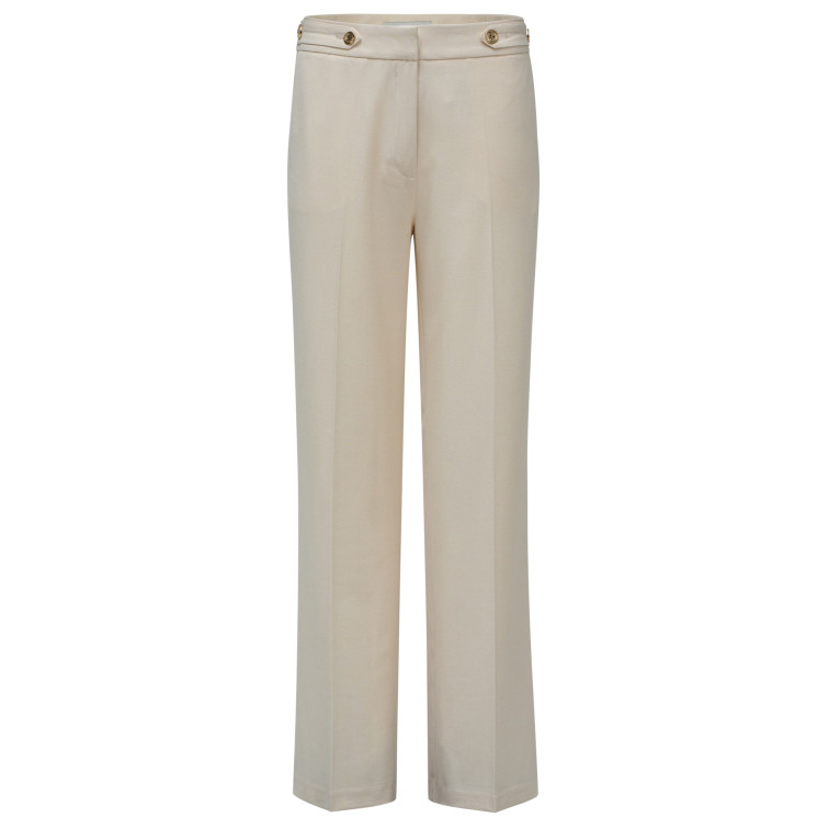 PANTALÓN MUJER  SALSA JEANS STRAIGHT-LEG PANTS WITH BUTTON