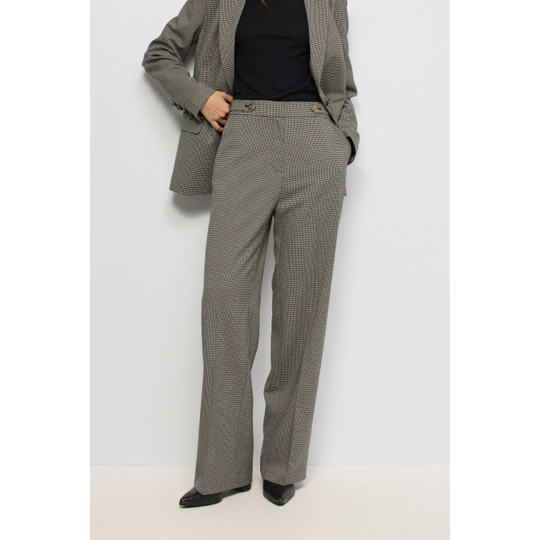 PANTALÓN MUJER  SALSA JEANS STRAIGHT-LEG PANTS WITH BUTTON