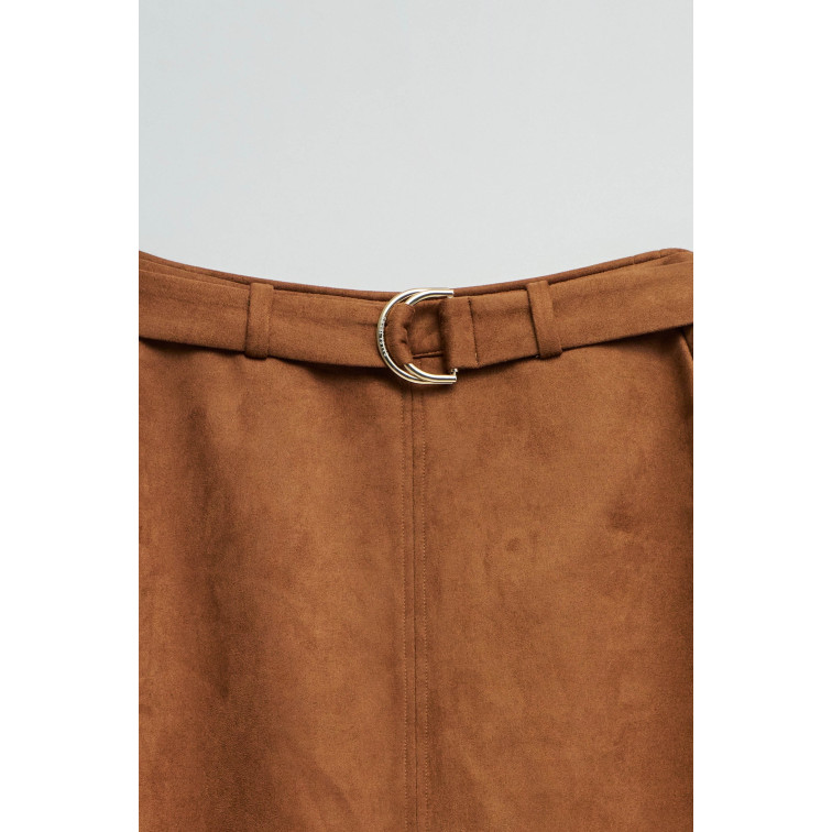 MUJER SUEDE MIDI SKIRT 930
