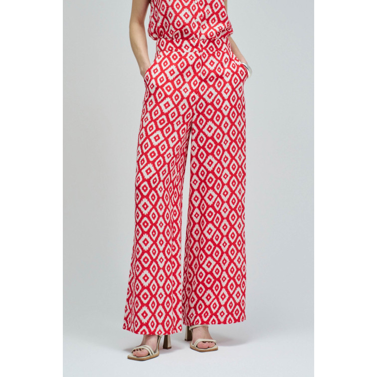 PANTALÓN MUJER  SALSA JEANS PRINT HIGHT RISE PANTS
