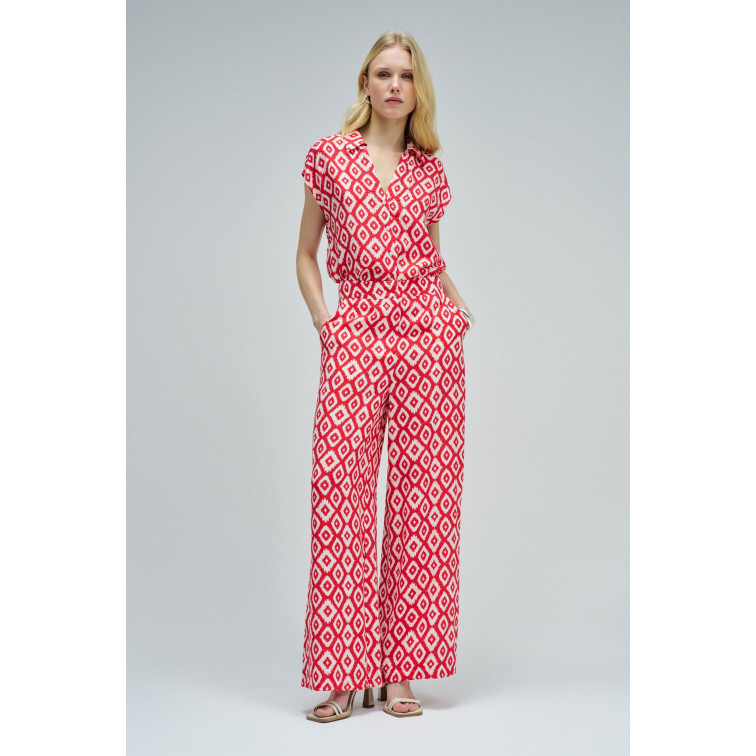 PANTALÓN MUJER  SALSA JEANS PRINT HIGHT RISE PANTS