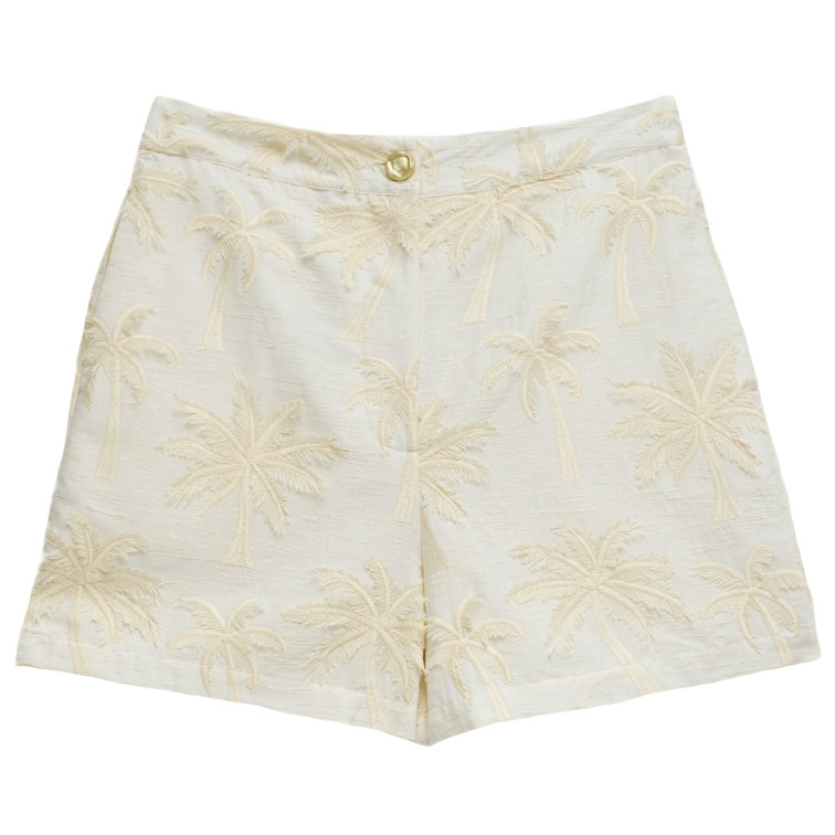 PANTALÓN CORTO MUJER  SALSA JEANS SHORT TEXTURED 3D FABRIC EFFEC