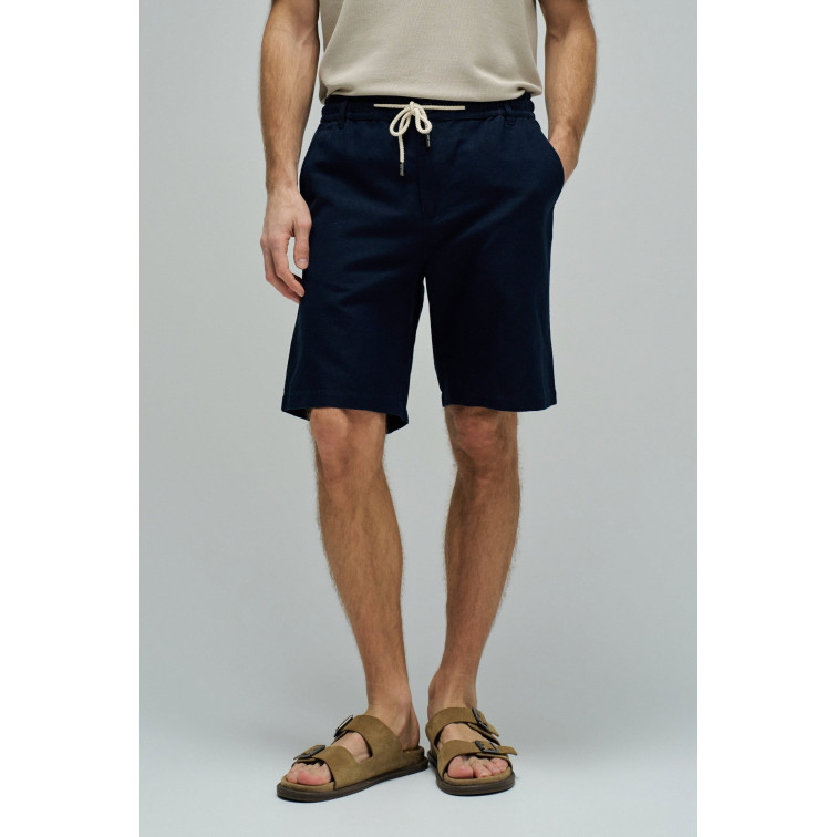 PANTALÓN CORTO HOMBRE  SALSA JEANS COTTON LINEN SHORTS GARMENT DY