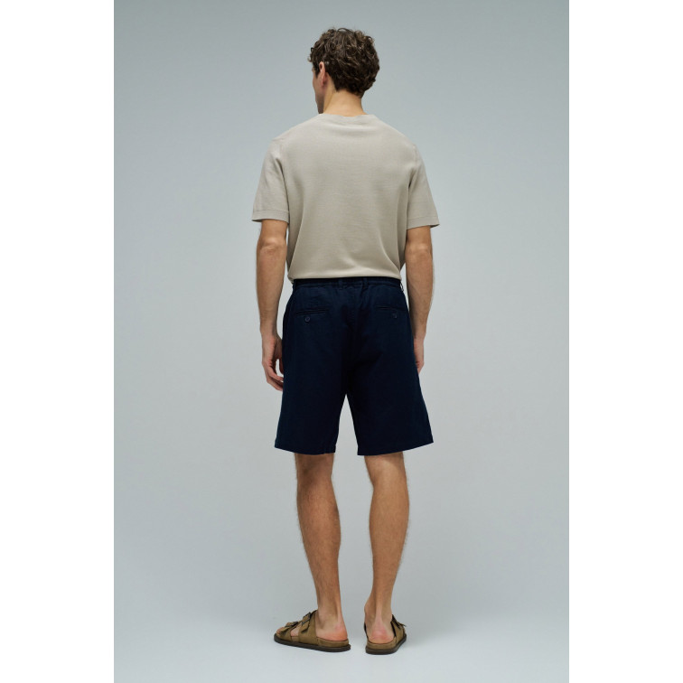 PANTALÓN CORTO HOMBRE  SALSA JEANS COTTON LINEN SHORTS GARMENT DY