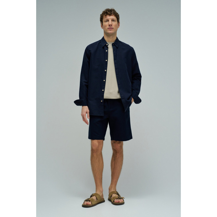 PANTALÓN CORTO HOMBRE  SALSA JEANS COTTON LINEN SHORTS GARMENT DY