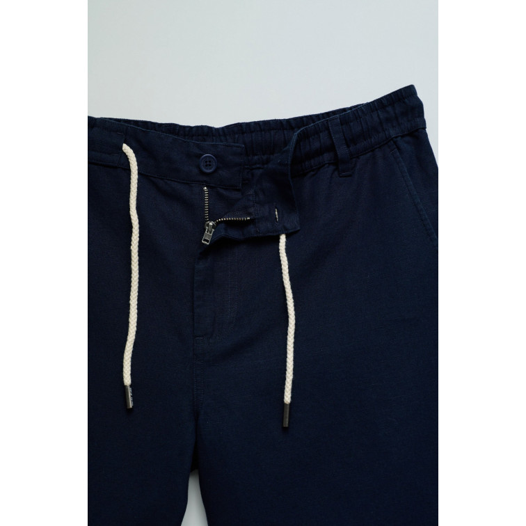 PANTALÓN CORTO HOMBRE  SALSA JEANS COTTON LINEN SHORTS GARMENT DY