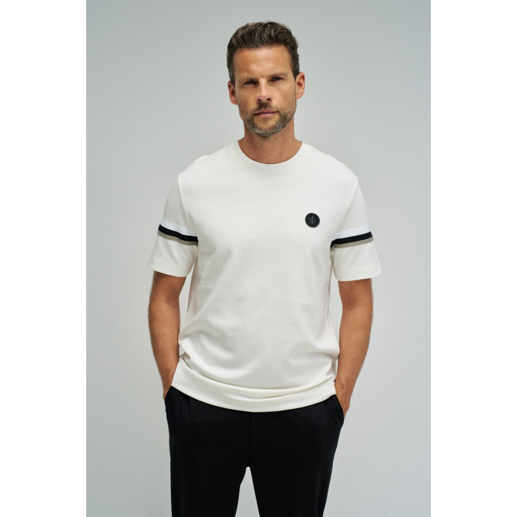 CAMISETA CUELLO REDONDO HOMBRE SALSA JEANS CON RAYAS