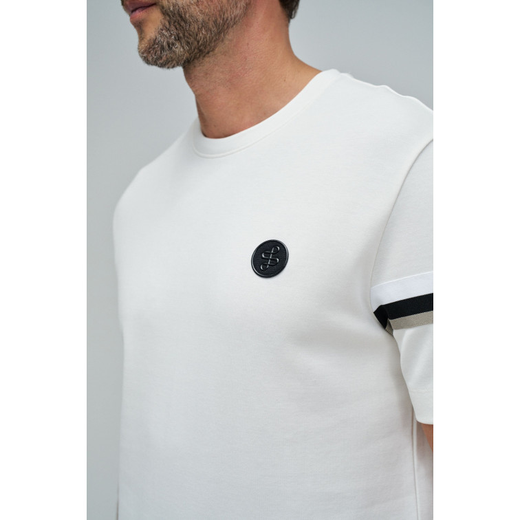 CAMISETA CUELLO REDONDO HOMBRE SALSA JEANS CON RAYAS
