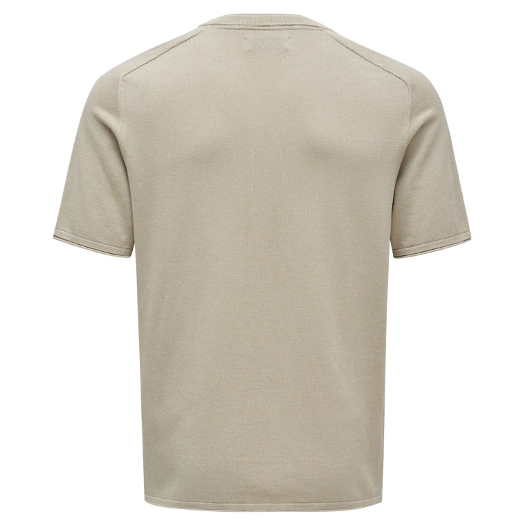 CAMISETA HOMBRE  SALSA JEANS T-SHIRT REGULAR FIT MIX TRICOT