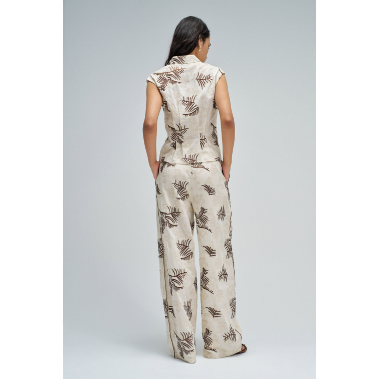 MUJER SHIRT ALL-OVER EMBROIDERY 011