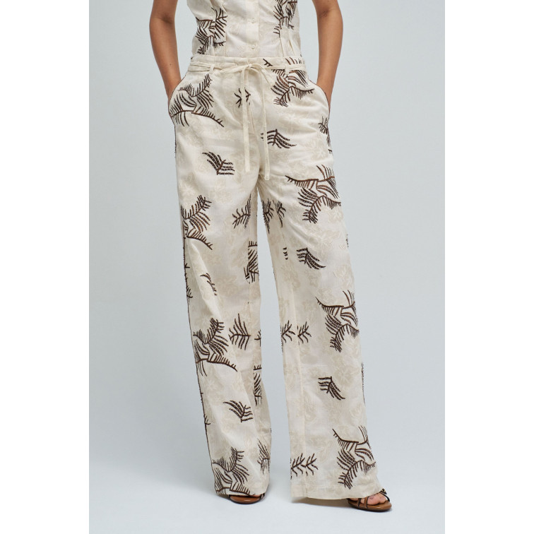 PANTALÓN MUJER  SALSA JEANS PANTS ALL-OVER EMBROIDERY