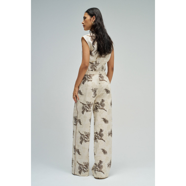 PANTALÓN MUJER  SALSA JEANS PANTS ALL-OVER EMBROIDERY